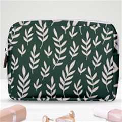 Leaves Foliage Plants Pattern Make Up Pouch (medium) by Ravend