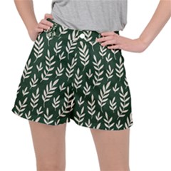 Leaves Foliage Plants Pattern Ripstop Shorts by Ravend