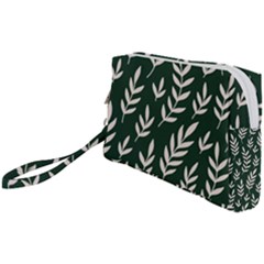 Leaves Foliage Plants Pattern Wristlet Pouch Bag (small) by Ravend