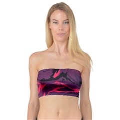 Abstract Pattern Texture Art Bandeau Top by Ravend