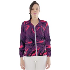 Abstract Pattern Texture Art Women s Windbreaker