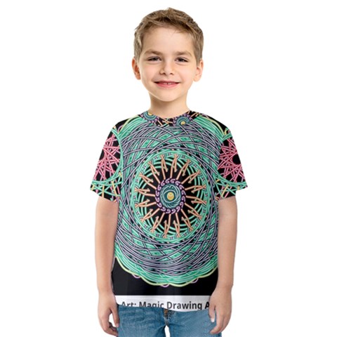 2023 02 08 18 04 00 Png 2023 02 08 18 05 16 Png Donuts Kids  Sport Mesh Tee by NeiceeBeazz