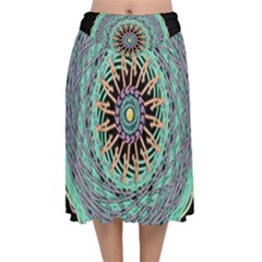 2023 02 08 18 04 00 Png 2023 02 08 18 05 16 Png Donuts Velvet Flared Midi Skirt by NeiceeBeazz