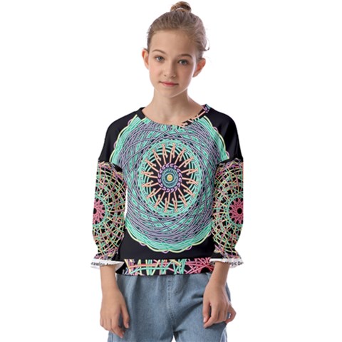 2023 02 08 18 04 00 Png 2023 02 08 18 05 16 Png Donuts Kids  Cuff Sleeve Top by NeiceeBeazz