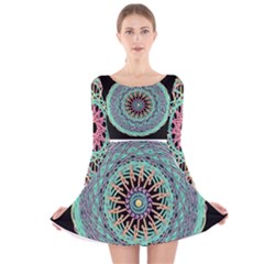 2023 02 08 18 04 00 Png 2023 02 08 18 05 16 Png Donuts Long Sleeve Velvet Skater Dress