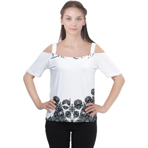 Im Fourth Dimension Sagaranten City Cutout Shoulder Tee by imanmulyana