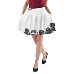 IM Fourth Dimension SAGARANTEN City A-Line Pocket Skirt