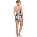 IM Fourth Dimension SAGARANTEN City Scallop Top Cut Out Swimsuit View2