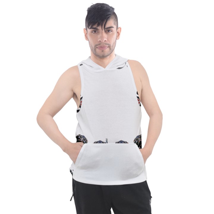 IM Fourth Dimension SAGARANTEN City Men s Sleeveless Hoodie