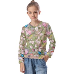 Birdsong Kids  Long Sleeve Tee With Frill 