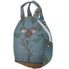 Fantasy Flower Drawing Travel Backpacks