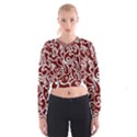 Berry Swirls Cropped Sweatshirt View1