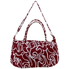 Berry Swirls Removal Strap Handbag