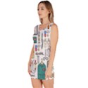 Medical Biology Detail Medicine Psychedelic Science Abstract Abstraction Chemistry Genetics Art Patt Bodycon Dress View2