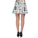 Medical Biology Detail Medicine Psychedelic Science Abstract Abstraction Chemistry Genetics Art Patt Skater Skirt View2