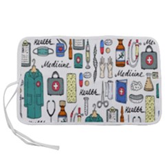 Medical Biology Detail Medicine Psychedelic Science Abstract Abstraction Chemistry Genetics Art Patt Pen Storage Case (s)