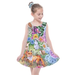 Secret Garden  Kids  Summer Dress by PollyParadiseBoutique7