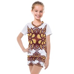 Komar 14  Kids  Mesh Tee and Shorts Set