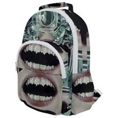 Cyborg At Surgery Rounded Multi Pocket Backpack by dflcprintsclothing