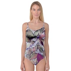 Leaves  Camisole Leotard  by DinkovaArt