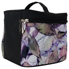 Leaves  Make Up Travel Bag (big) by DinkovaArt