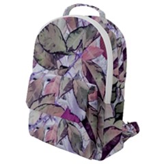 Leaves  Flap Pocket Backpack (small) by DinkovaArt