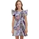 Leaves  Kids  Winged Sleeve Dress View1