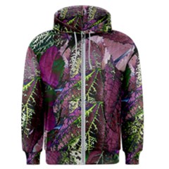 Leaves 21 Men s Zipper Hoodie by DinkovaArt