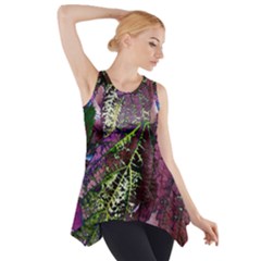 Leaves 21 Side Drop Tank Tunic by DinkovaArt