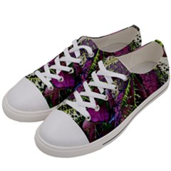 Leaves 21 Women s Low Top Canvas Sneakers by DinkovaArt