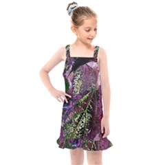 Leaves 21 Kids  Overall Dress by DinkovaArt