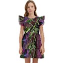 Leaves 21 Kids  Winged Sleeve Dress View1