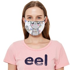 Xmas T- Shirt Funny Motif For Christmas T- Shirt (1) Cloth Face Mask (adult) by maxcute