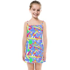 Abstact Pattern T- Shirt Abstact Pattern T- Shirt Kids  Summer Sun Dress by maxcute