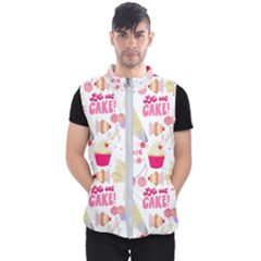 Desserts Pastries Baking Wallpaper Men s Puffer Vest