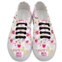 Desserts Pastries Baking Wallpaper Women s Classic Low Top Sneakers View1