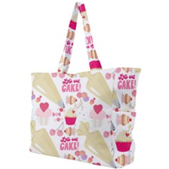 Desserts Pastries Baking Wallpaper Simple Shoulder Bag