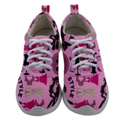 Fashion Girl Newyork Bts Nft Women Athletic Shoes by Ravend