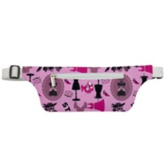 Fashion Girl Newyork Bts Nft Active Waist Bag by Ravend