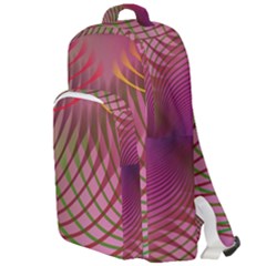 Illustration Pattern Abstract Colorful Shapes Double Compartment Backpack by Ravend