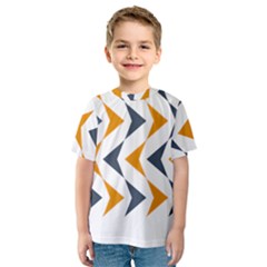 Abstract Arrow Pattern T- Shirt Abstract Arrow Pattern T- Shirt Kids  Sport Mesh Tee