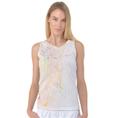 Abstract Art Design T- Shirt Abstract-1 T- Shirt Women s Basketball Tank Top by maxcute