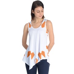 Abstract Boho Print T- Shirt Abstract Boho Print 2 Sleeveless Tunic