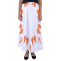 Abstract Boho Print T- Shirt Abstract Boho Print 2 Flared Maxi Skirt View1