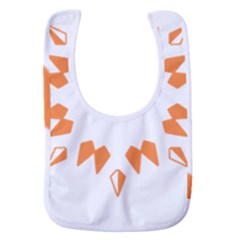 Abstract Boho Print T- Shirt Abstract Boho Print 2 Baby Bib