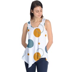 Abstract Circle Pastel Pattern T- Shirt Abstract Circle Pastel Pattern T- Shirt Sleeveless Tunic by maxcute