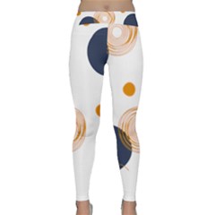 Abstract Circle Pattern T- Shirt Abstract Circle Pattern T- Shirt Classic Yoga Leggings by maxcute