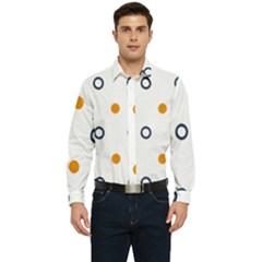 Abstract Dots And Circle Pattern T- Shirt Abstract Dots And Circle Pattern T- Shirt Men s Long Sleeve  Shirt by maxcute