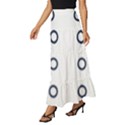 Abstract Dots And Circle Pattern T- Shirt Abstract Dots And Circle Pattern T- Shirt Tiered Ruffle Maxi Skirt View2