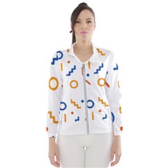 Abstract Dots And Line Pattern T- Shirt Abstract Dots And Line Pattern 4 Women s Windbreaker by maxcute